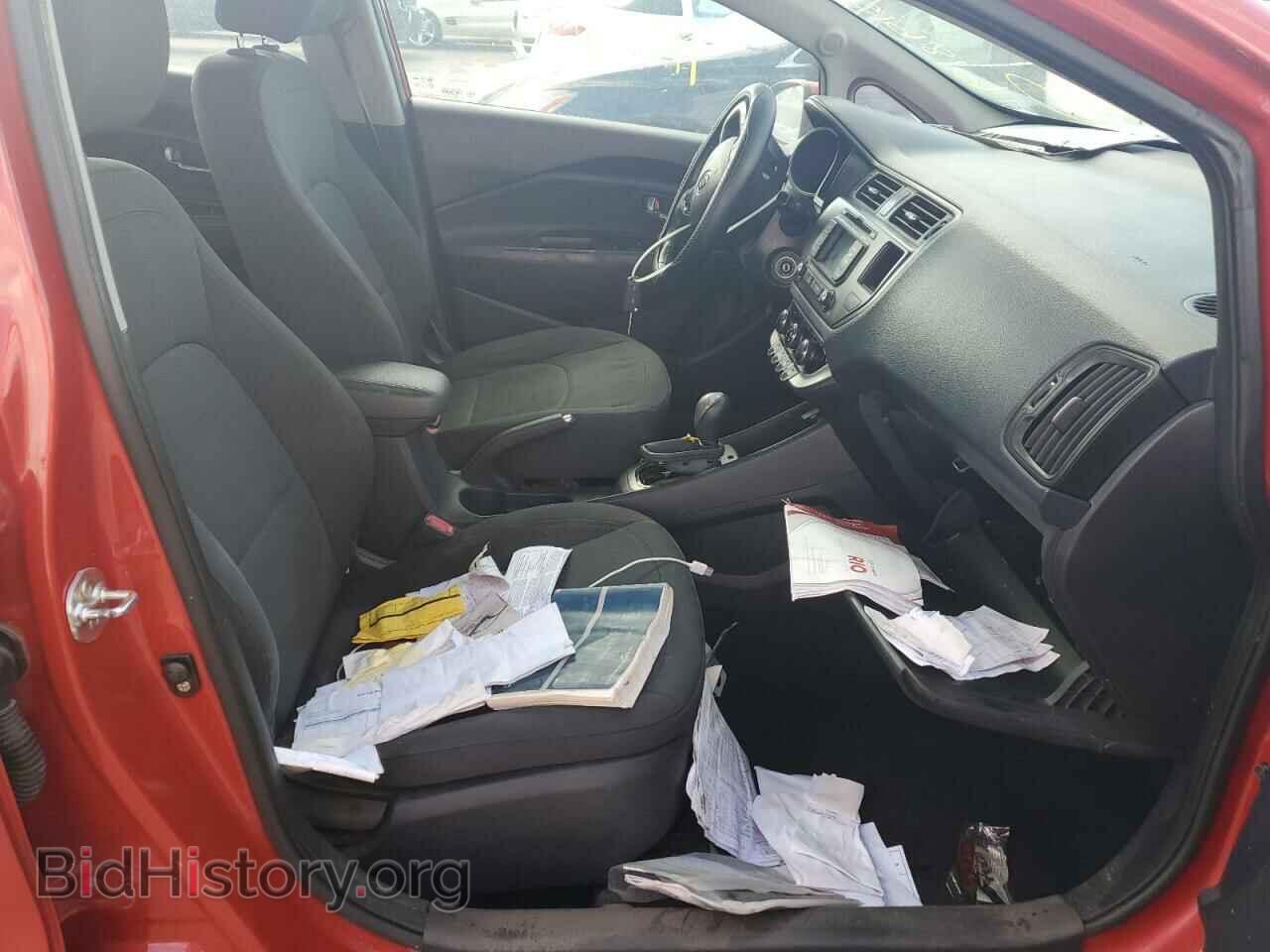 2012 KIA RIO - VIN: KNADN4A34C6057237 - Фото 5