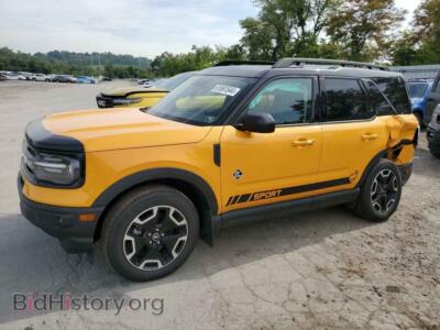 2023 Ford BRONCO Outer Banks, золотистый — VIN 3FMCR9C64PRE03069, Copart