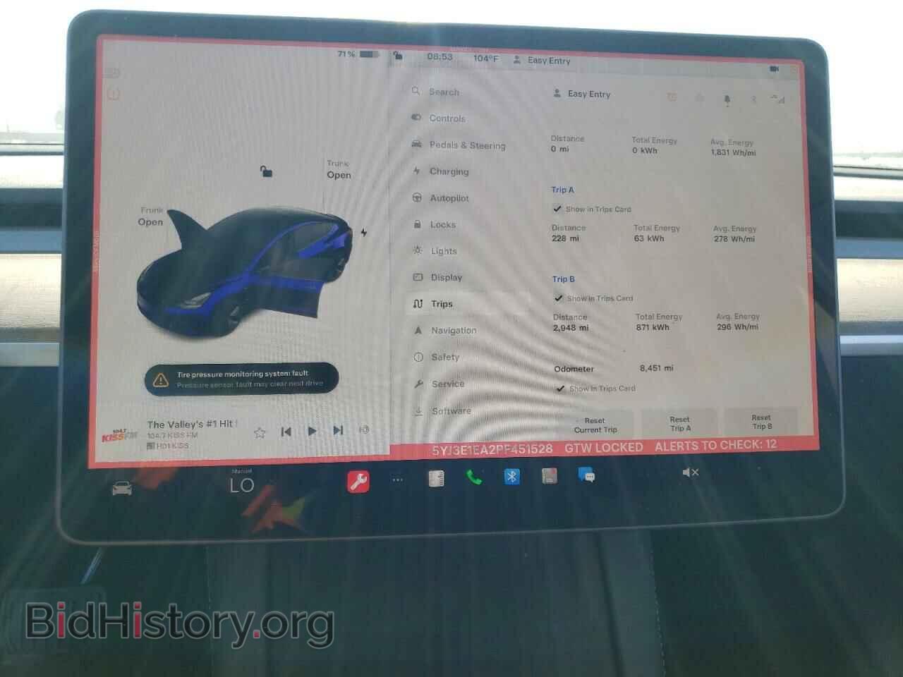 2023 TESLA MODEL 3 - VIN: 5YJ3E1EA2PF451528 - Фото 9