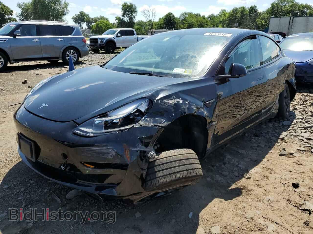 Фотография 5YJ3E1EA7NF371655 - TESLA MODEL 3 2022