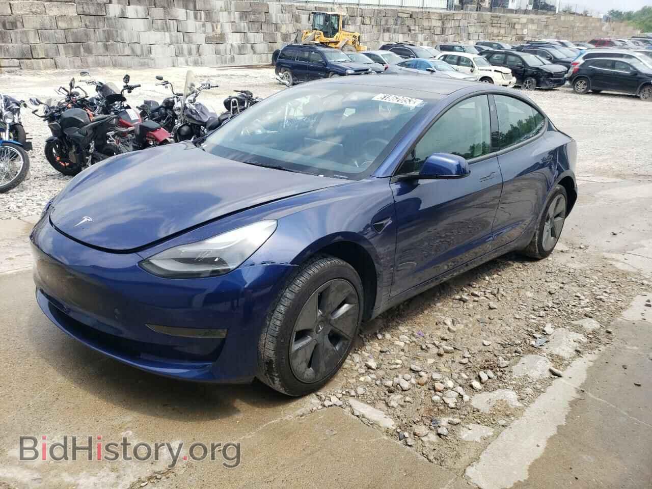 Фотография 5YJ3E1EA5NF369435 - TESLA MODEL 3 2022