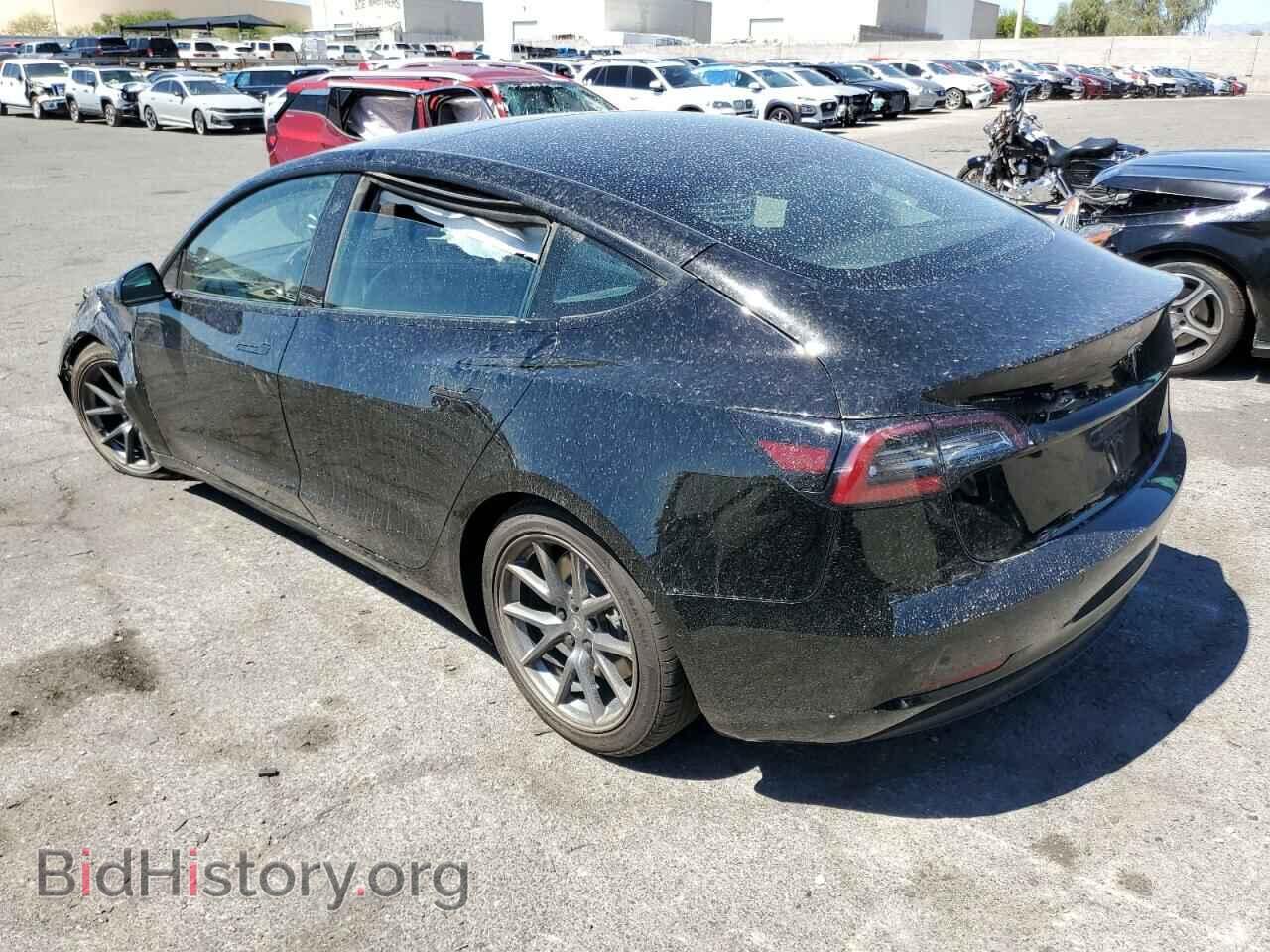 2022 TESLA MODEL 3 - VIN: 5YJ3E1EA6NF188246 - Фото 2
