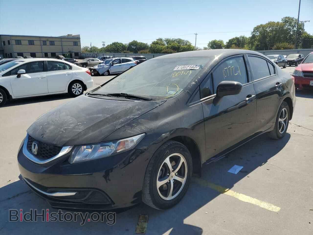 2015 HONDA CIVIC - VIN: 19XFB2F76FE100141 - Фото 2