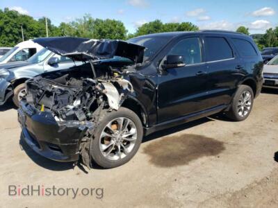 2019 Dodge DURANGO GT, black — VIN 1C4RDJDG2KC633755, Copart