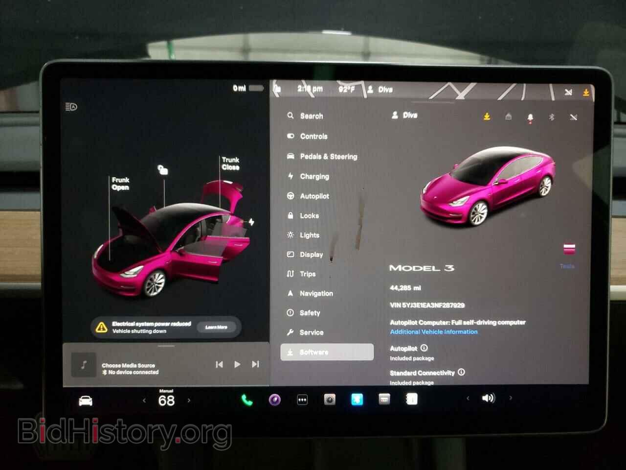 2022 TESLA MODEL 3 - VIN: 5YJ3E1EA3NF287929 - Photo 9