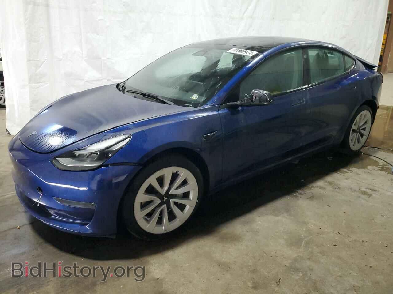 Фотография 5YJ3E1EA6NF190868 - TESLA MODEL 3 2022