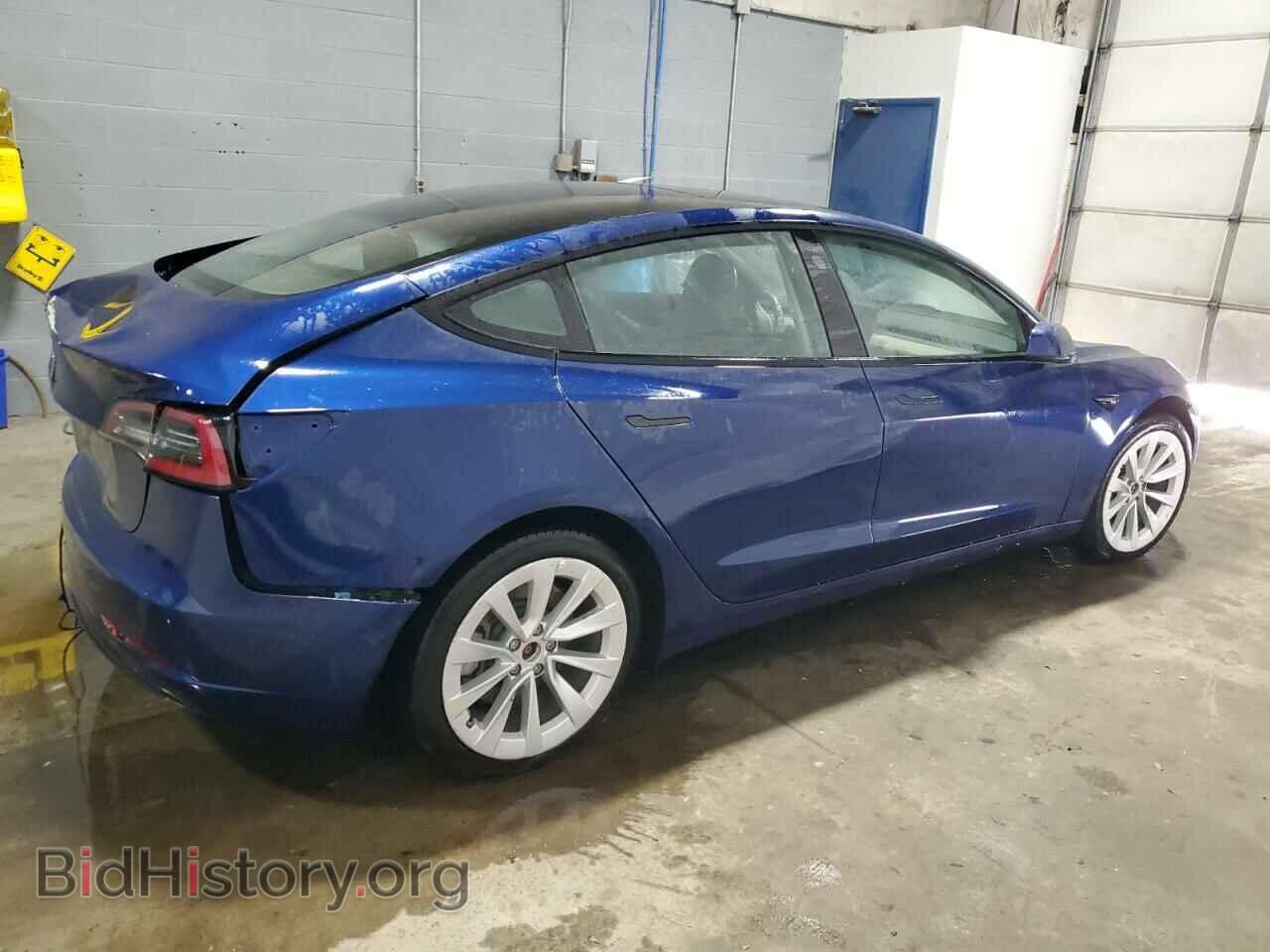 2022 TESLA MODEL 3 - VIN: 5YJ3E1EA6NF190868 - Фото 3