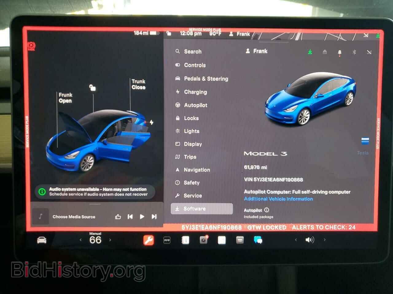 2022 TESLA MODEL 3 - VIN: 5YJ3E1EA6NF190868 - Фото 9