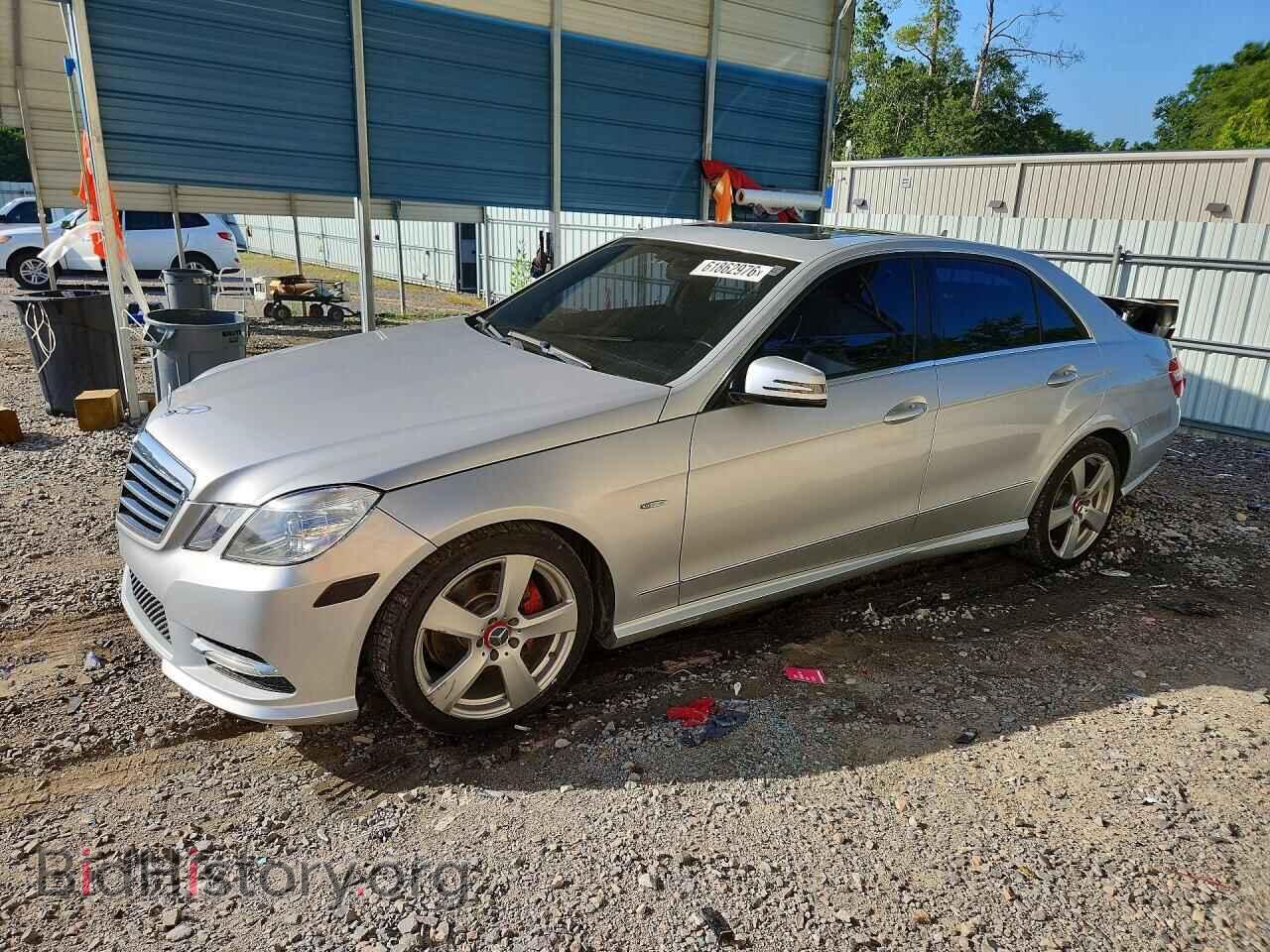 Photo WDDHF5KB0CA588306 - MERCEDES-BENZ E-CLASS 2012