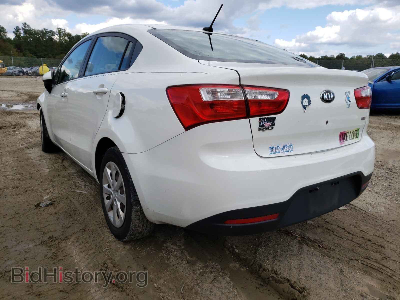 2013 KIA RIO - VIN: KNADM4A30D6319677 - Фото 3