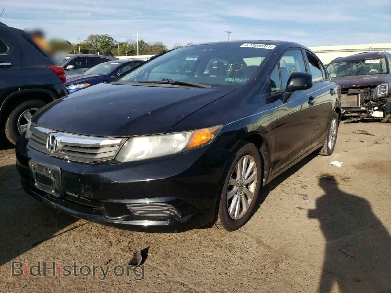 2012 HONDA CIVIC - VIN: 2HGFB2F81CH329885 - Фото 2