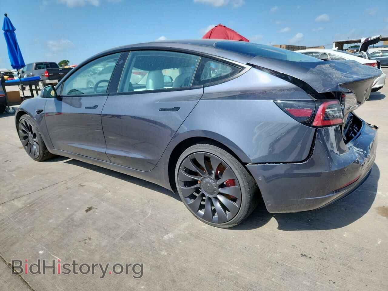 2022 TESLA MODEL 3 - VIN: 5YJ3E1EC4NF346472 - Фото 2