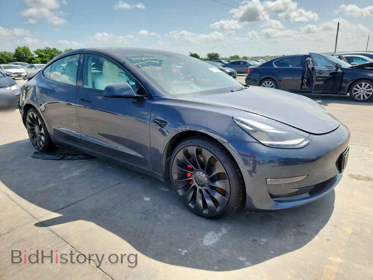 2022 TESLA MODEL 3 - VIN: 5YJ3E1EC4NF346472 - Фото 4