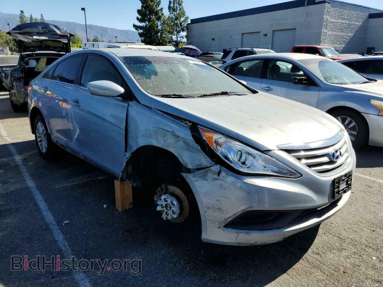 2014 HYUNDAI SONATA - VIN: 5NPEB4AC4EH891887 - Фото 4