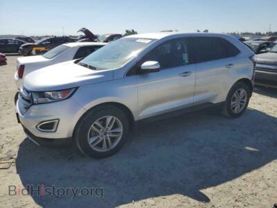 2015 Ford EDGE SEL, серебристый — VIN 2FMTK3J91FBC18151, Copart