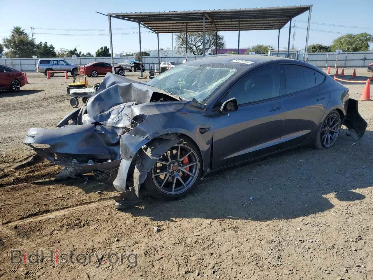 Photo 5YJ3E1EAXMF930226 - TESLA MODEL 3 2021