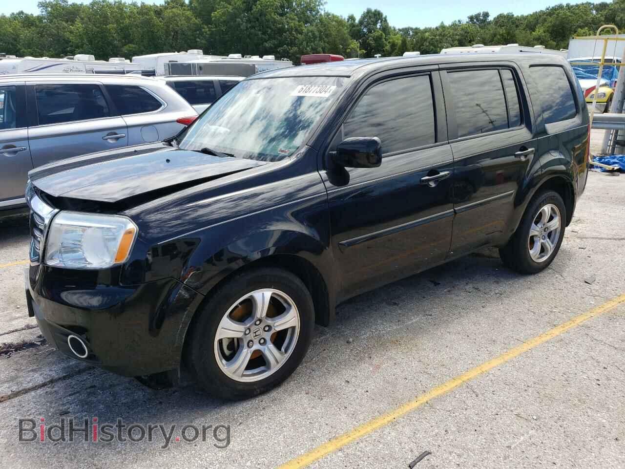 Photo 5FNYF4H60CB033362 - HONDA PILOT 2012