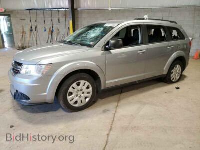 2019 Dodge JOURNEY SE, gray — VIN 3C4PDCAB0KT797554, Copart