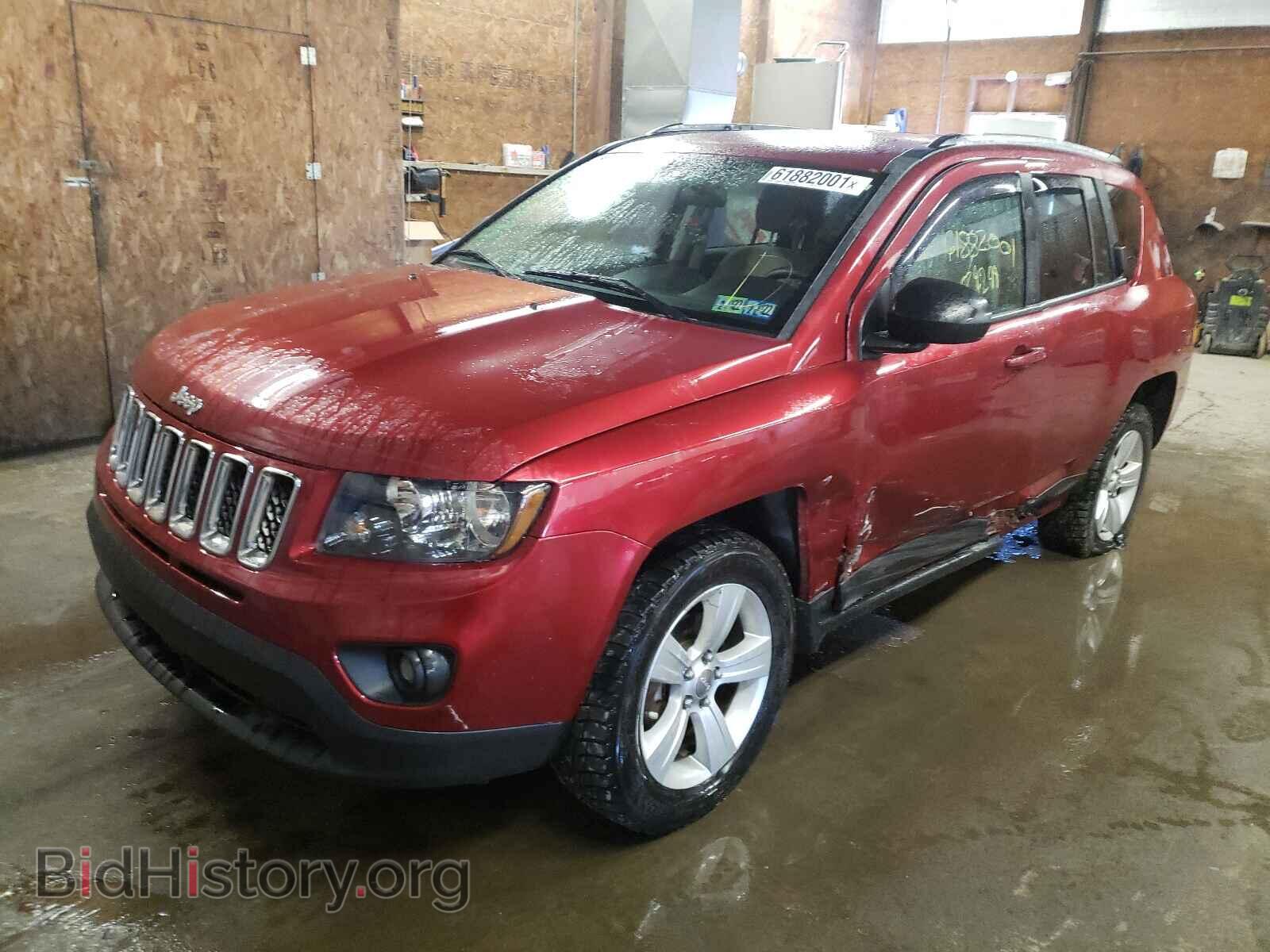 2014 JEEP COMPASS - VIN: 1C4NJDBB0ED672228 - Фото 2