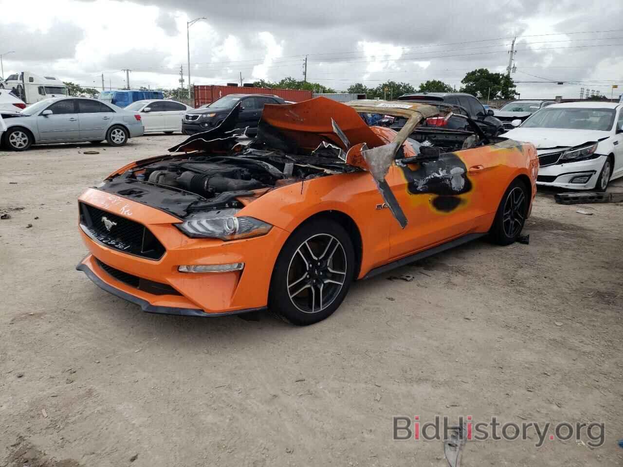 Photo 1FATP8FF3M5132087 - FORD MUSTANG 2021