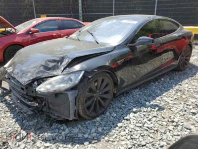 2013 Tesla MODEL S, черный — VIN 5YJSA1DP4DFP13557, Copart