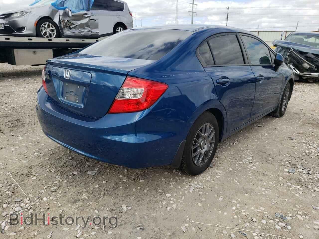 2012 HONDA CIVIC - VIN: 2HGFB2F52CH545590 - Фото 4