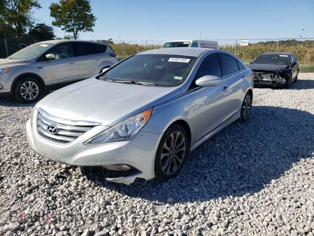 2014 HYUNDAI SONATA - VIN: 5NPEC4AB1EH854056 - Фото 2