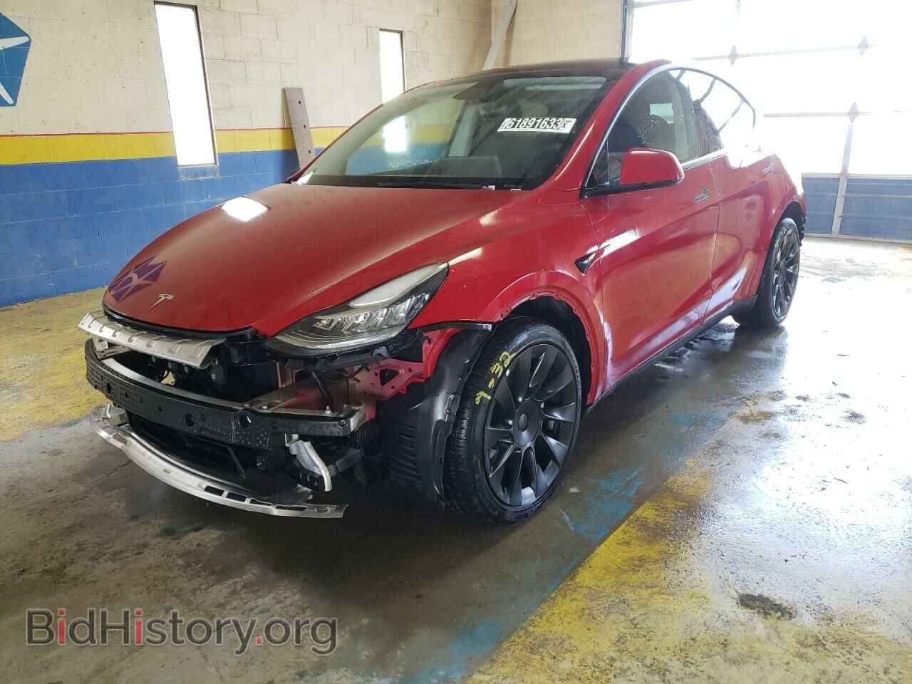 Photo 7SAYGDEE5NF386825 - TESLA MODEL Y 2022