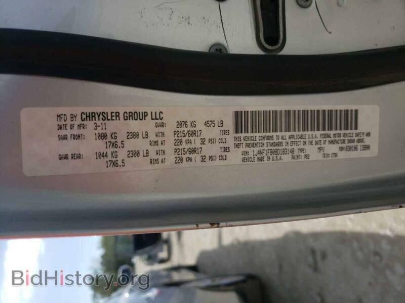 2011 Jeep COMPASS (VIN 1J4NF1FB0BD183148) — photo 10 of 10