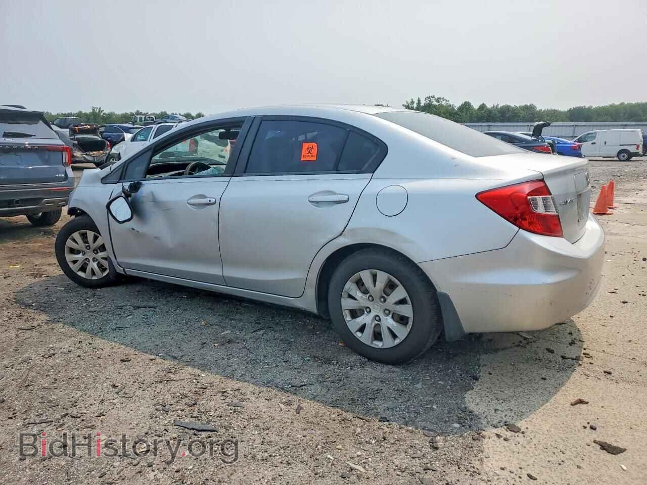 2012 HONDA CIVIC - VIN: 2HGFB2F53CH591655 - Фото 2