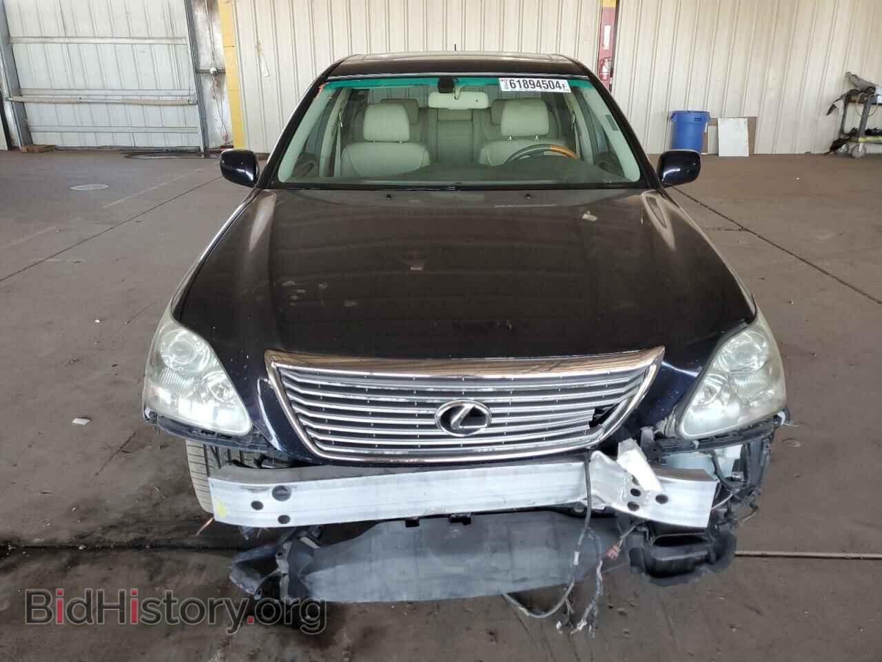 2006 LEXUS LS430 - VIN: JTHBN36F965037713 - Фото 5