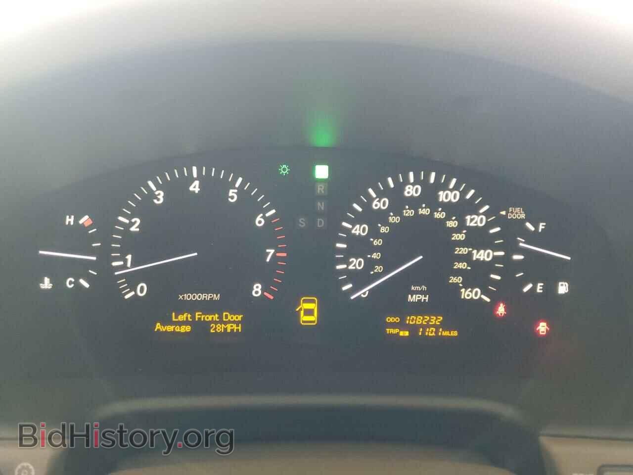 2006 LEXUS LS430 - VIN: JTHBN36F965037713 - Фото 9