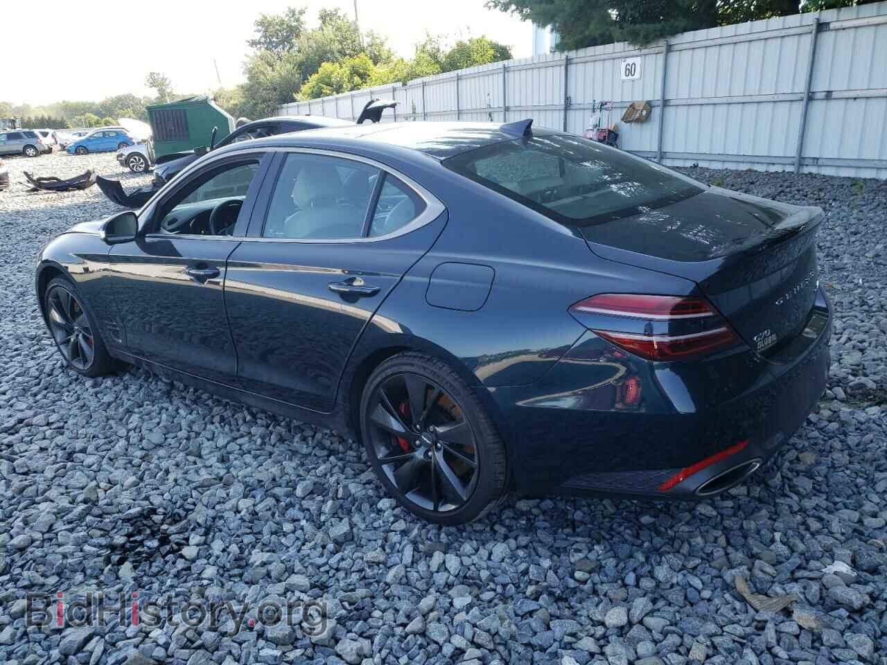 2022 GENESIS G70 BASE - VIN: KMTG54TE6NU098953 - Фото 2