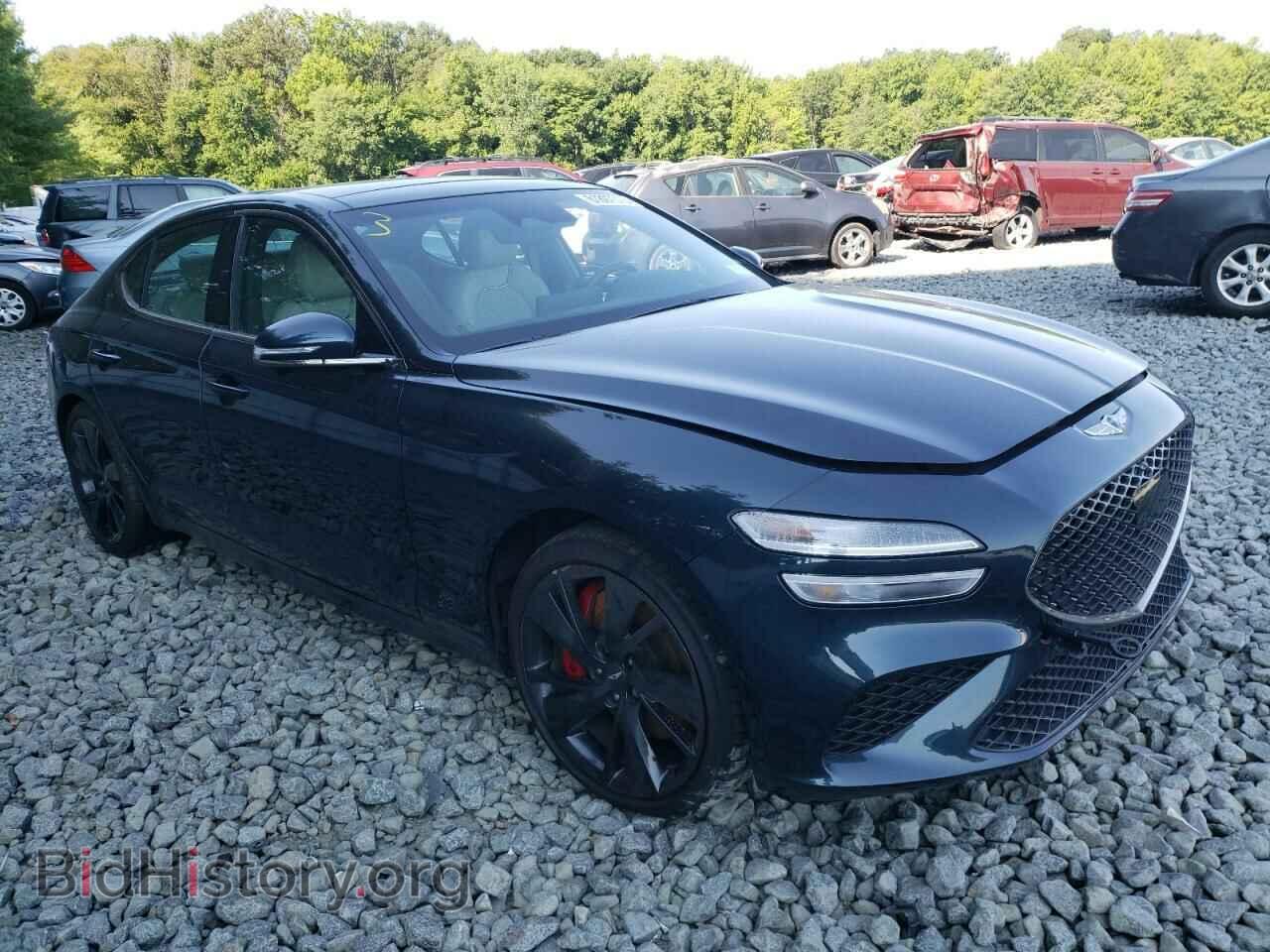 2022 GENESIS G70 BASE - VIN: KMTG54TE6NU098953 - Фото 4