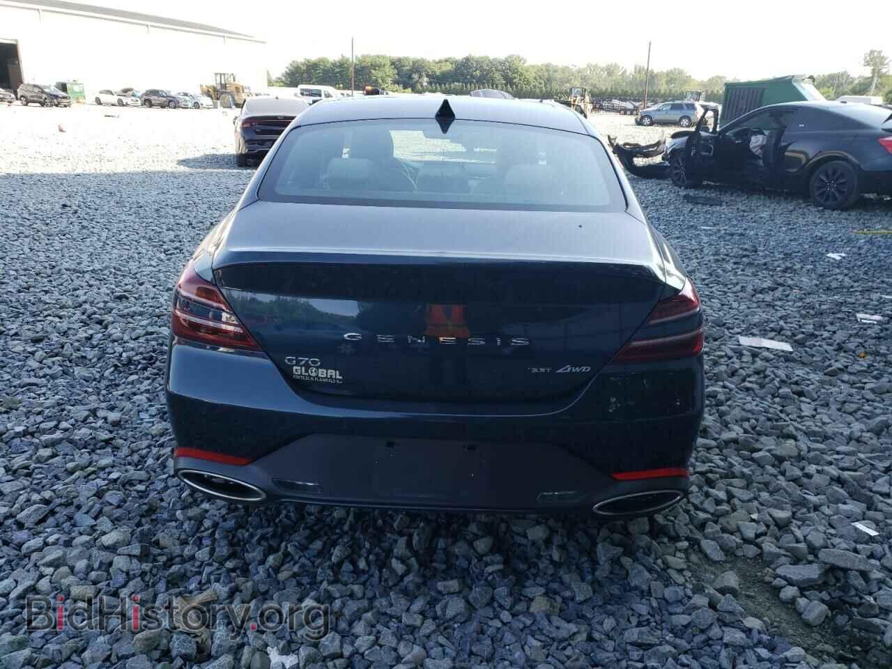 2022 GENESIS G70 BASE - VIN: KMTG54TE6NU098953 - Фото 6