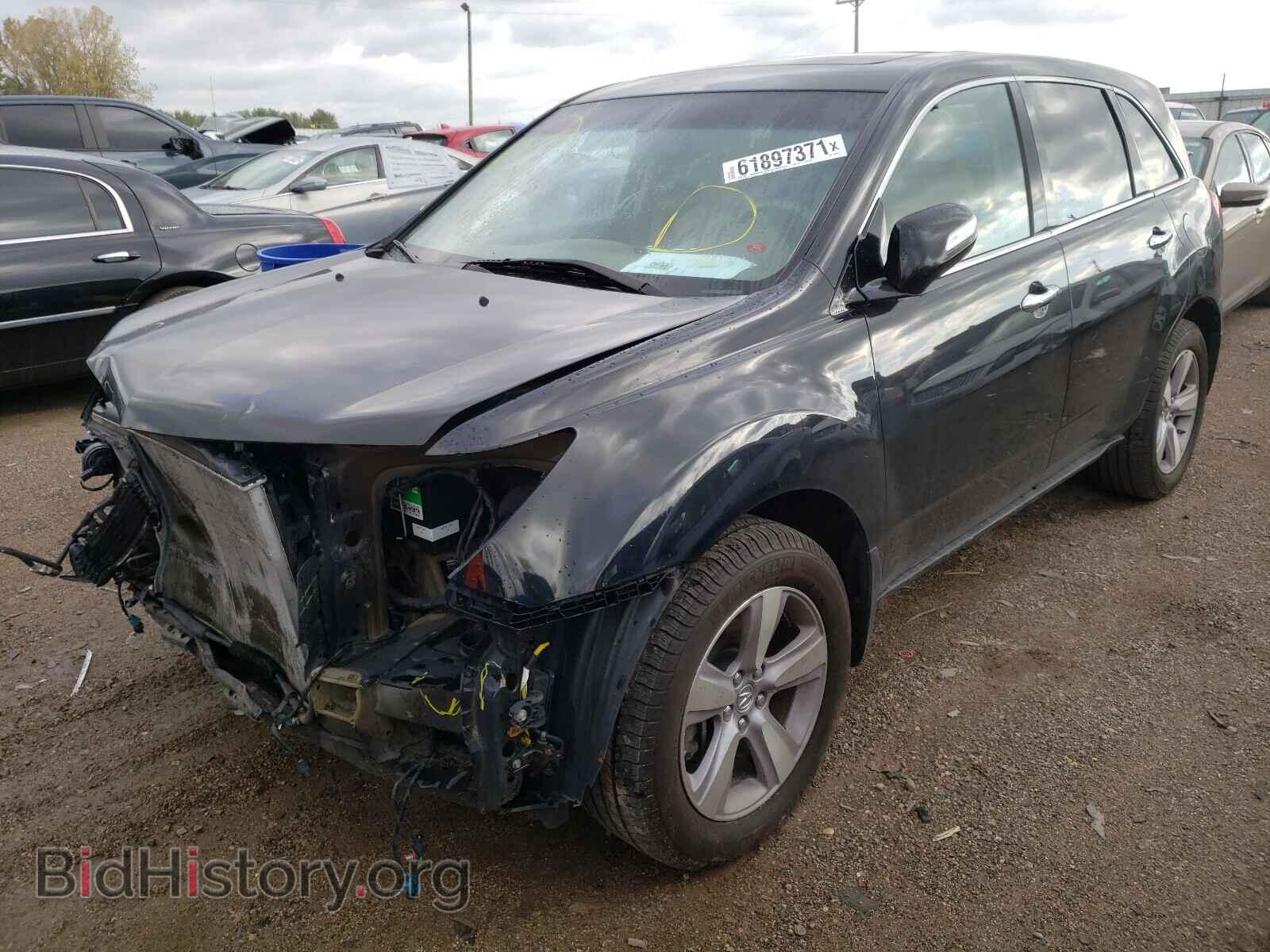 2013 ACURA MDX - VIN: 2HNYD2H21DH504643 - Фото 2