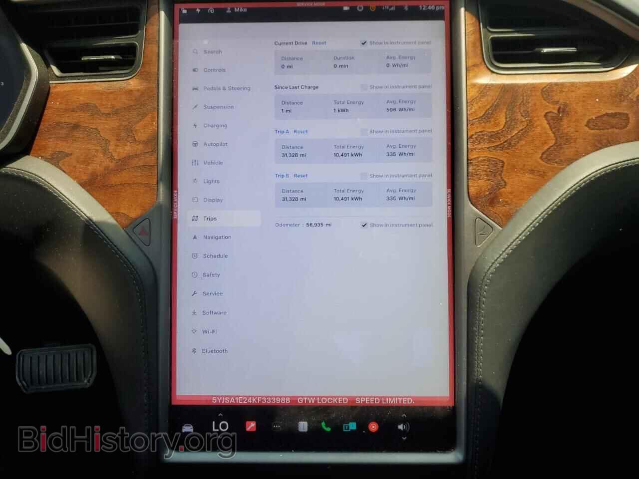 2019 TESLA MODEL S - VIN: 5YJSA1E24KF333988 - Photo 9