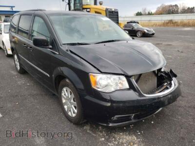 2016 Chrysler MINIVAN Town & COU, черный — VIN 2C4RC1BG3GR293732, Copart