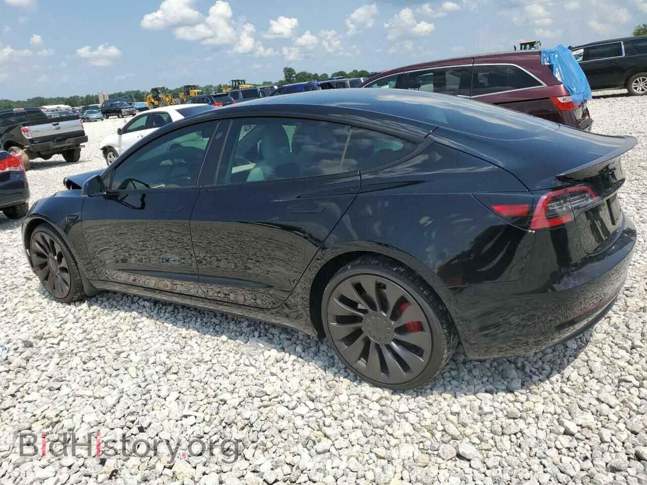 2022 TESLA MODEL 3 - VIN: 5YJ3E1EC6NF179743 - Фото 2