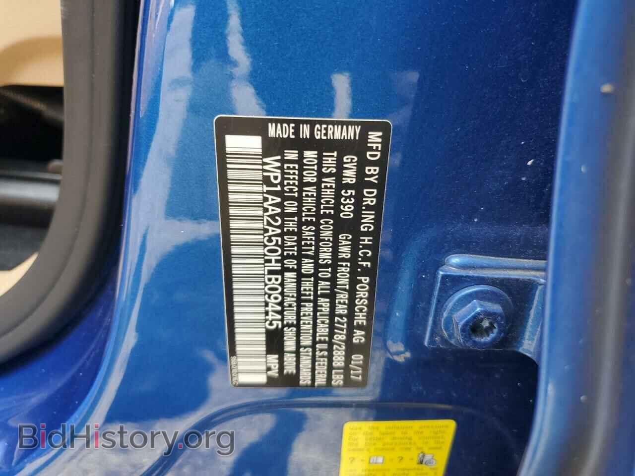 2017 PORSCHE MACAN - VIN: WP1AA2A50HLB09445 - Photo 13