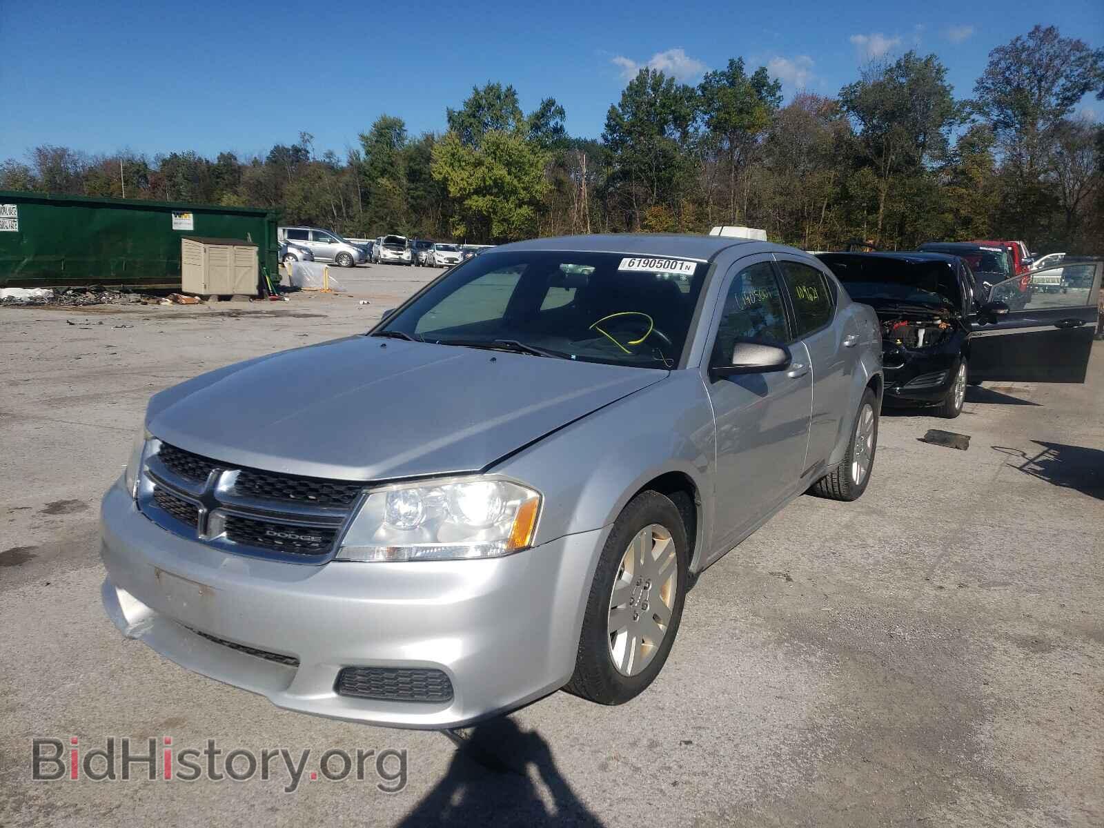 2011 DODGE AVENGER - VIN: 1B3BD4FB4BN587761 - Фото 2
