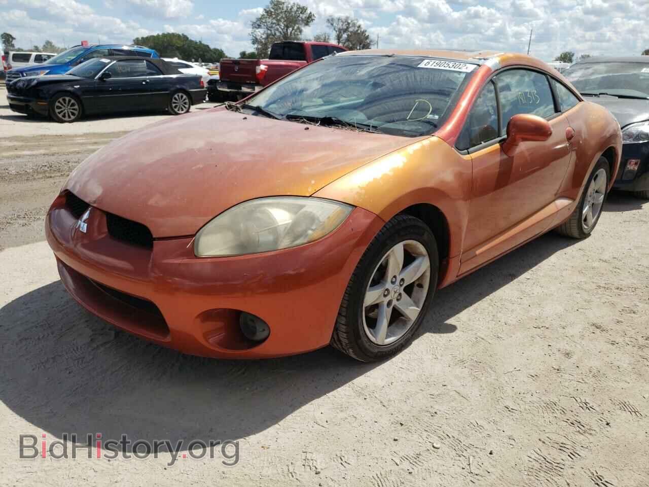 2007 MITSUBISHI ECLIPSE - VIN: 4A3AK24F07E009526 - Фото 2