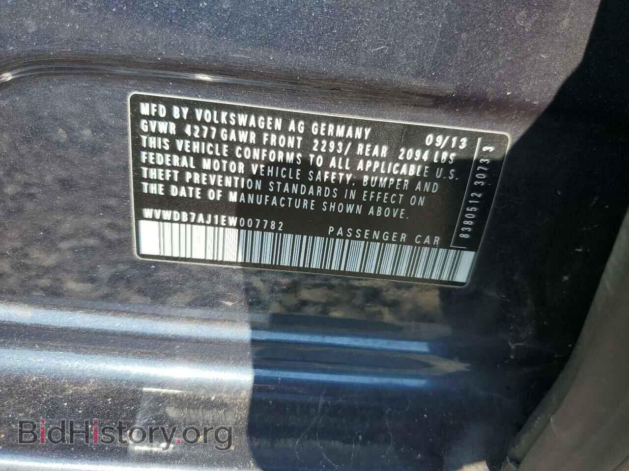 2014 VOLKSWAGEN GOLF - VIN: WVWDB7AJ1EW007782 - Фото 10