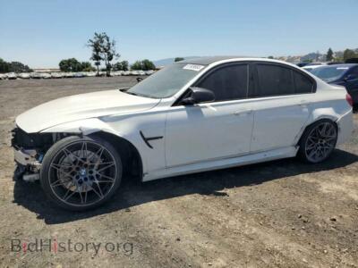 2018 BMW M3, white — VIN WBS8M9C52J5K99068, Copart