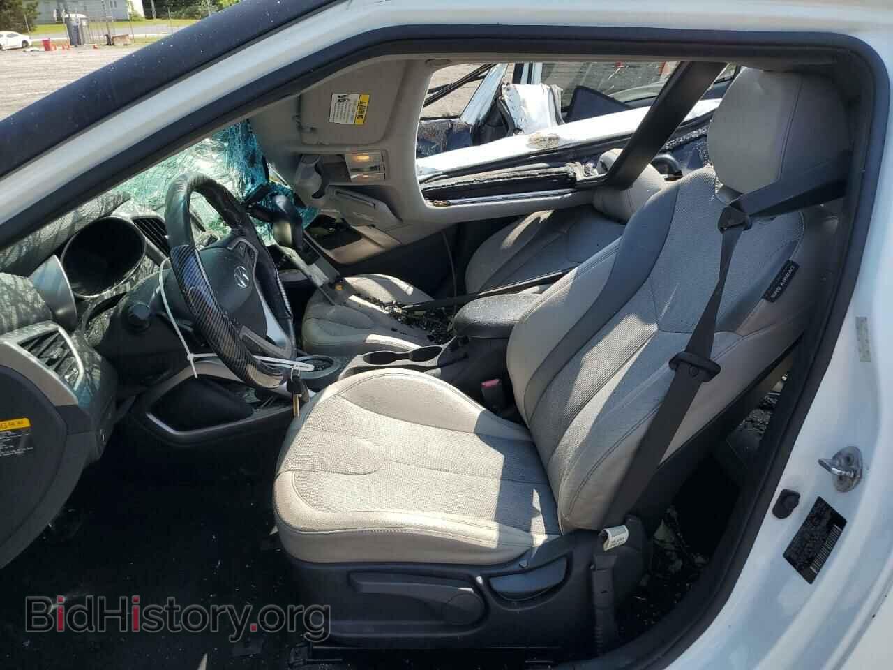 2012 HYUNDAI VELOSTER - VIN: KMHTC6AD7CU079622 - Фото 7