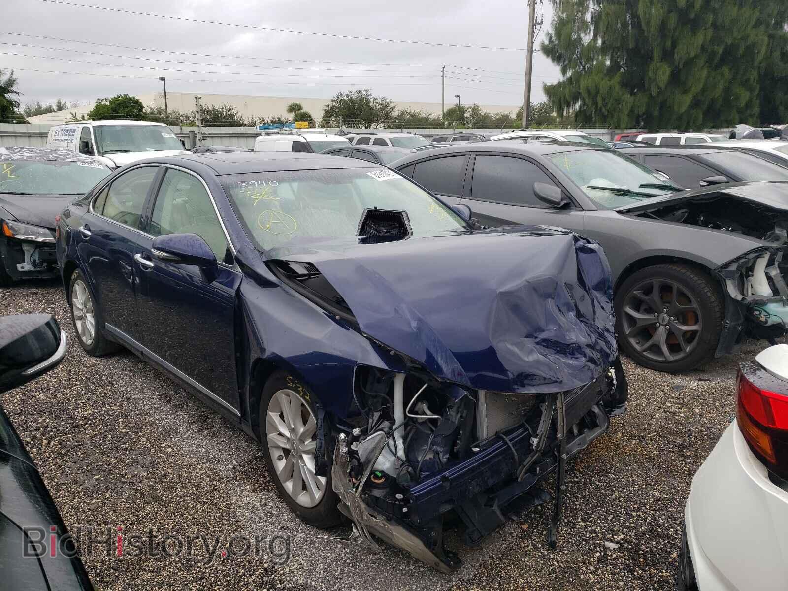 Photo JTHBK1EG3B2453940 - LEXUS ES350 2011