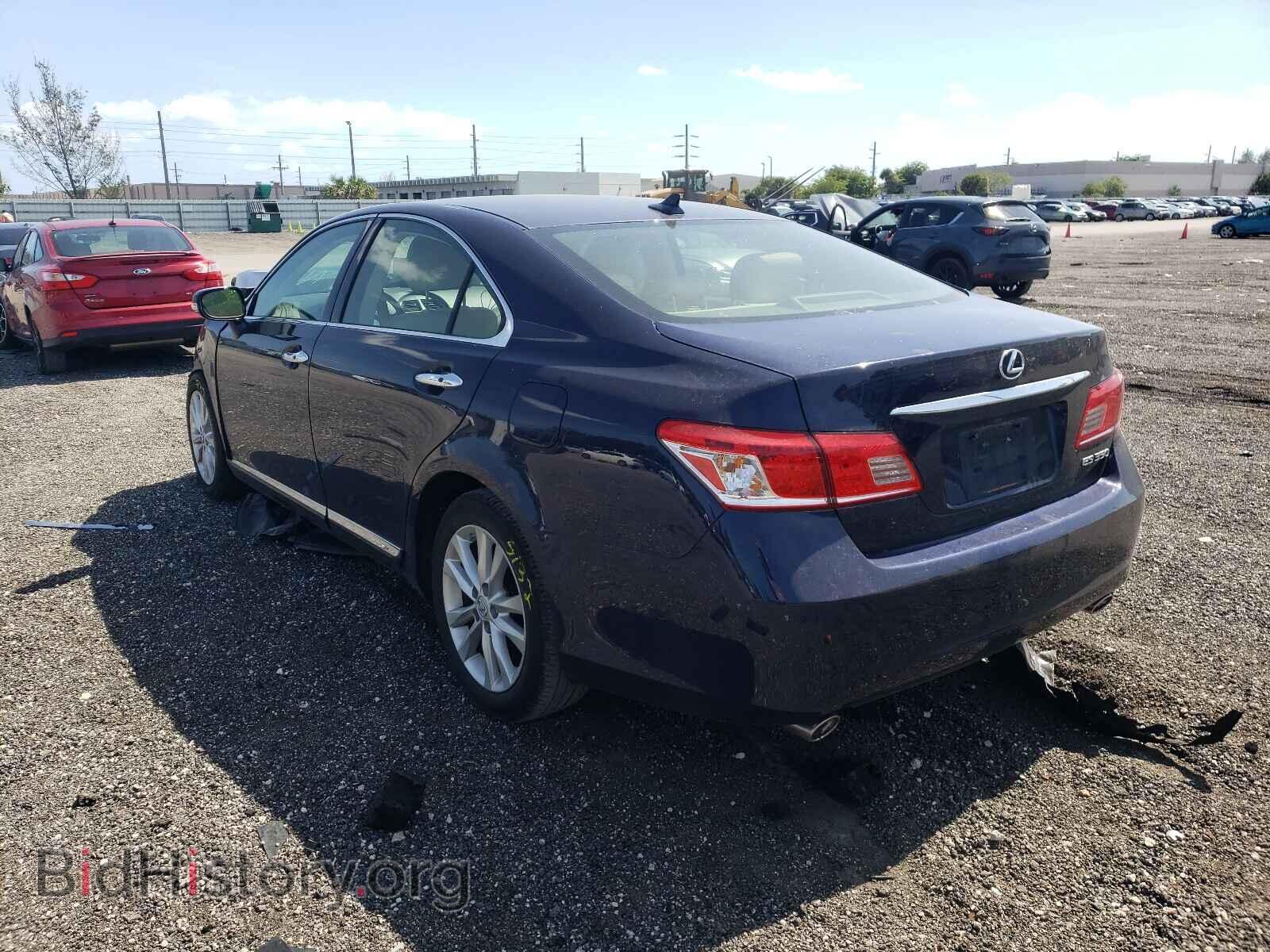 2011 LEXUS ES350 - VIN: JTHBK1EG3B2453940 - Фото 3
