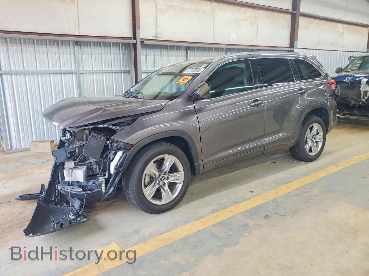 Фотография 5TDYZRFH9HS195079 - TOYOTA HIGHLANDER 2017