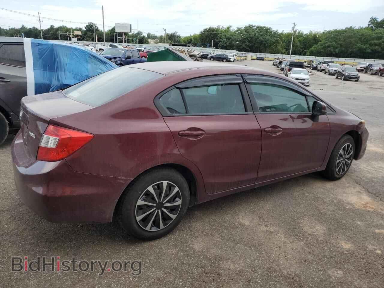 2012 HONDA CIVIC - VIN: 2HGFB2F52CH609272 - Фото 3