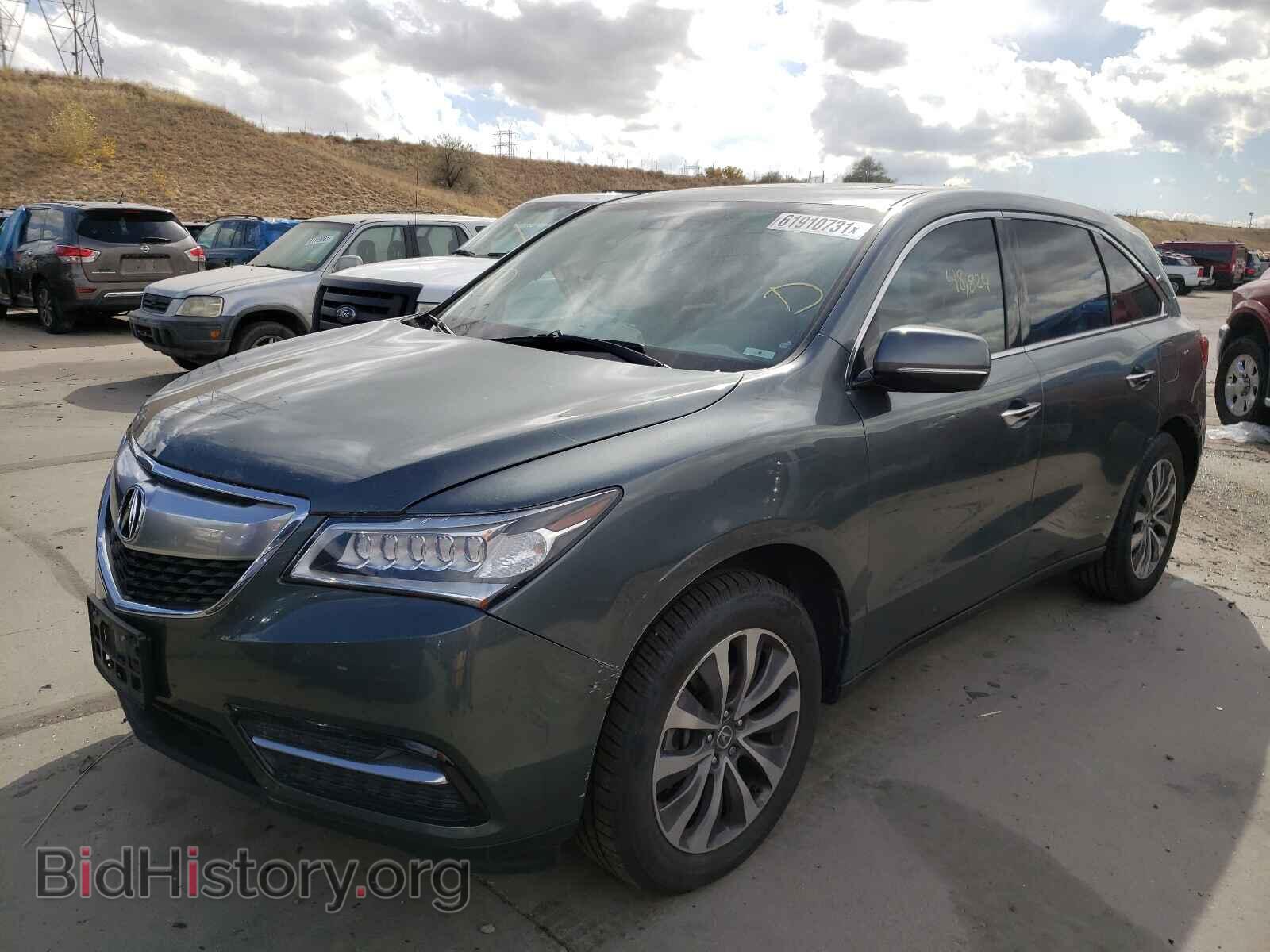 2015 ACURA MDX - VIN: 5FRYD3H48FB006816 - Фото 2